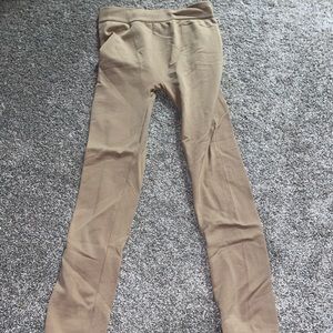 Thick tan leggings <Keep you warm>